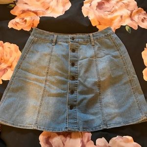 Target jean skirt